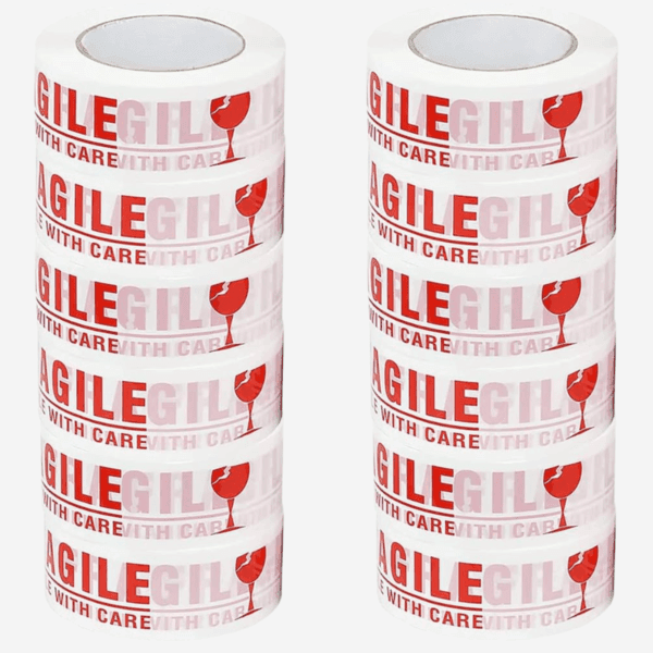 Fragile Plastic Self Adhesive Tape 2 Inch