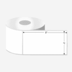 3x5 Inches Direct Thermal Label Rolls Shipping Labels ( 400 Labels )