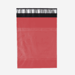 6.5x8 Inches Red Courier Bags With POD - Image 2