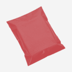 6.5x8 Inches Red Courier Bags With POD