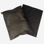 12x16 Inches Black Frosted Zipper Bags